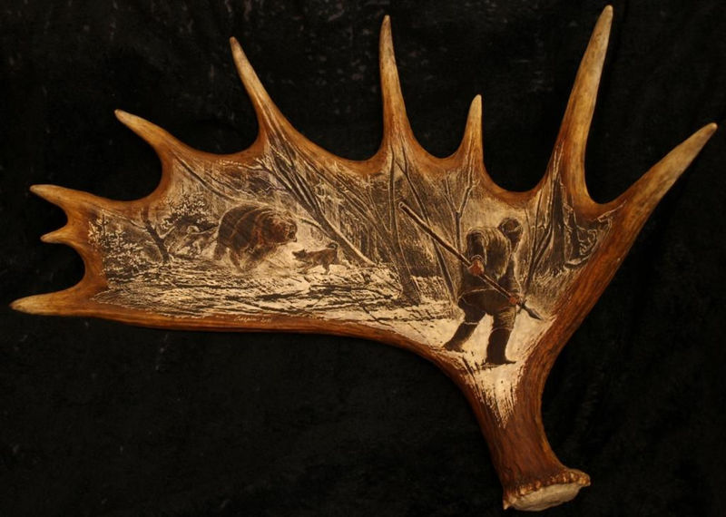 rytiny-405 Lov medvěda po seversku