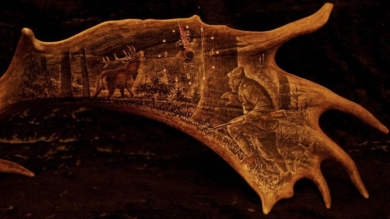 rytiny-574 Hodiny, Na lovu